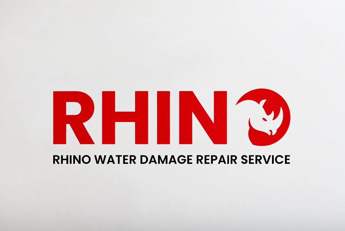 Rhino Water Damage Repair Service Logo